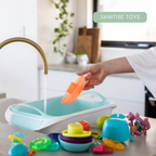Strucket 19L Interlocking Strainer Bucket | Soak, Strain & Drain Hands-Free