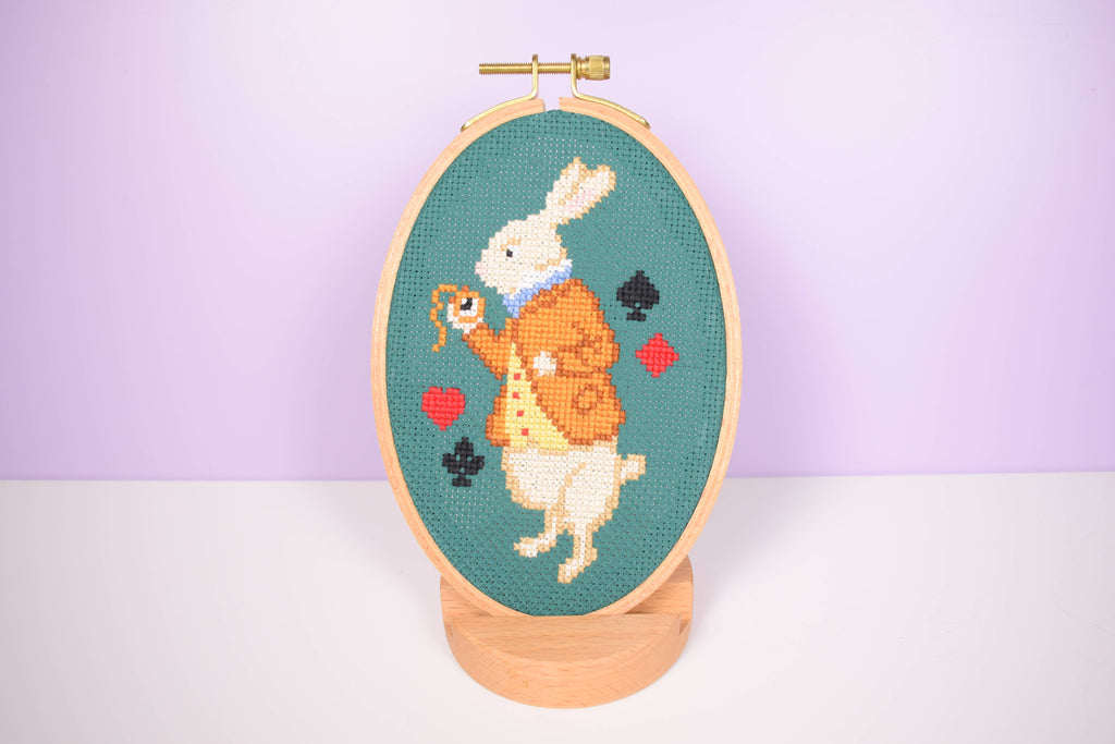 White Rabbit Counted Cross Stitch Kit