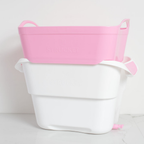 Strucket 19L Interlocking Strainer Bucket | Soak, Strain & Drain Hands-Free