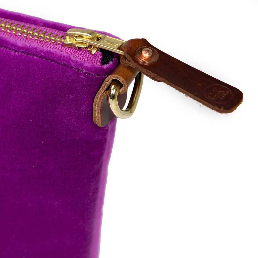 Everyday Velvet Project Clutch Fuchsia | General Knot & Co