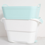 Strucket 19L Interlocking Strainer Bucket | Soak, Strain & Drain Hands-Free