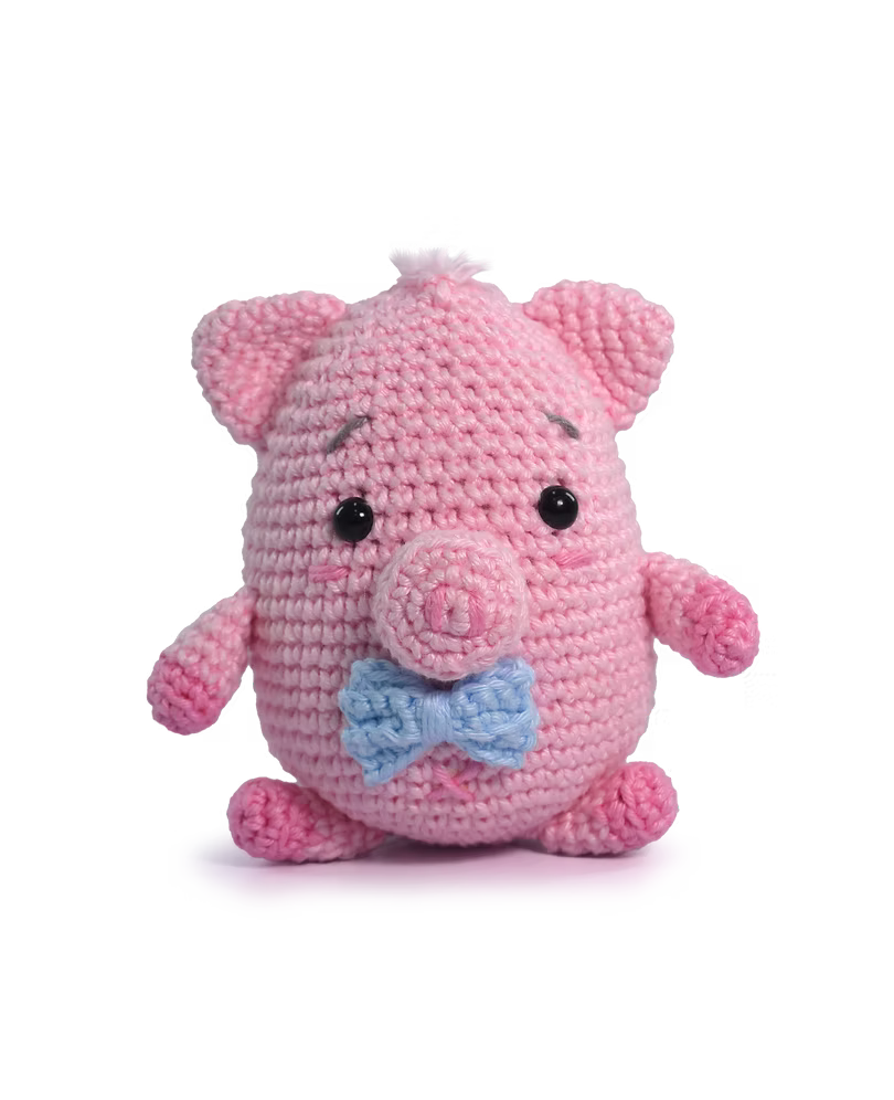 Circulo Amigurumi Kit Baby Farm Animal Collection - Piglet