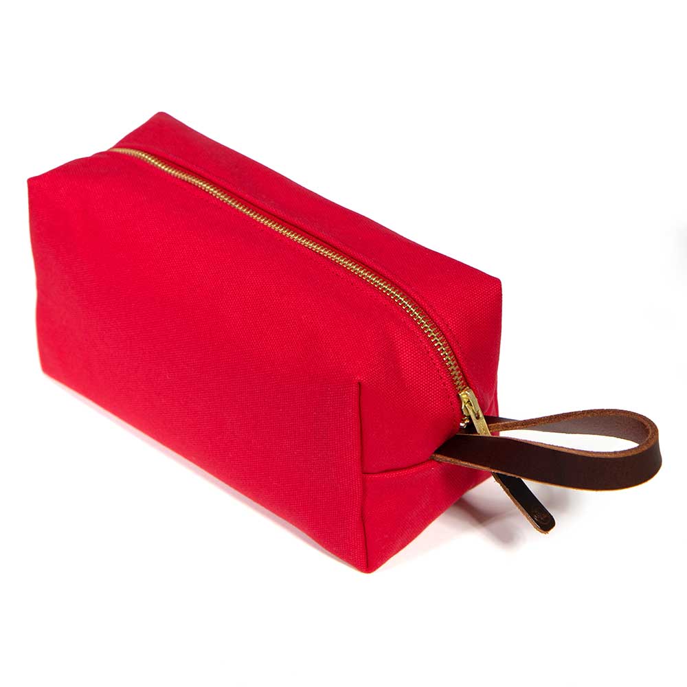 General Knot & Co Canvas Project Clutch | Classic Red