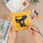 The Scream- Muddies™ 3D Wall Frame Painting Kit