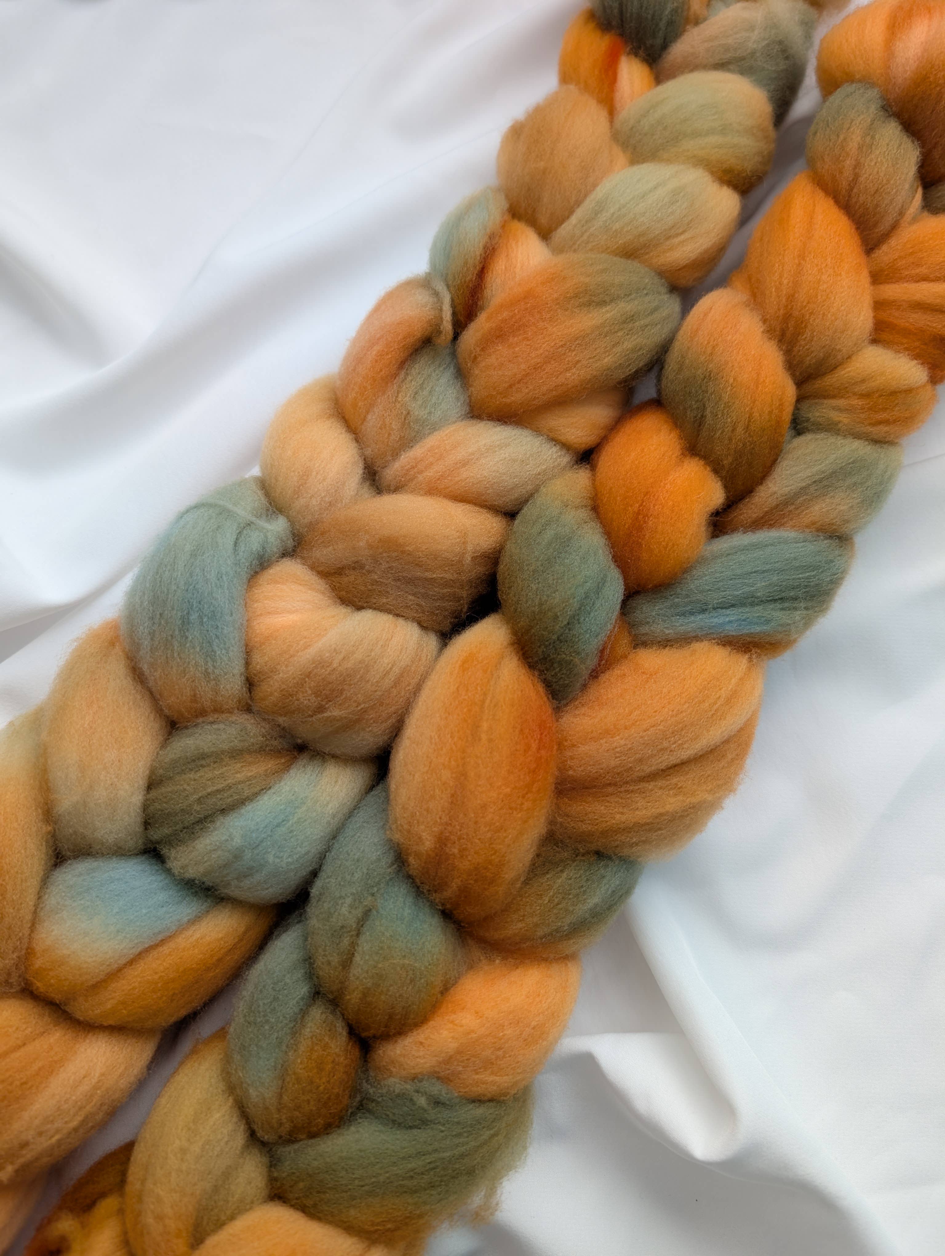 The Ginger Needle - Golden Ticket, Rambouillet Roving