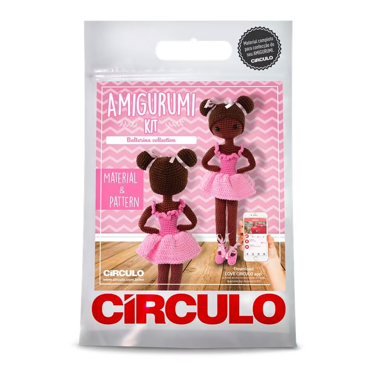 Circulo Amigurumi Ballerina Collection - Ebony
