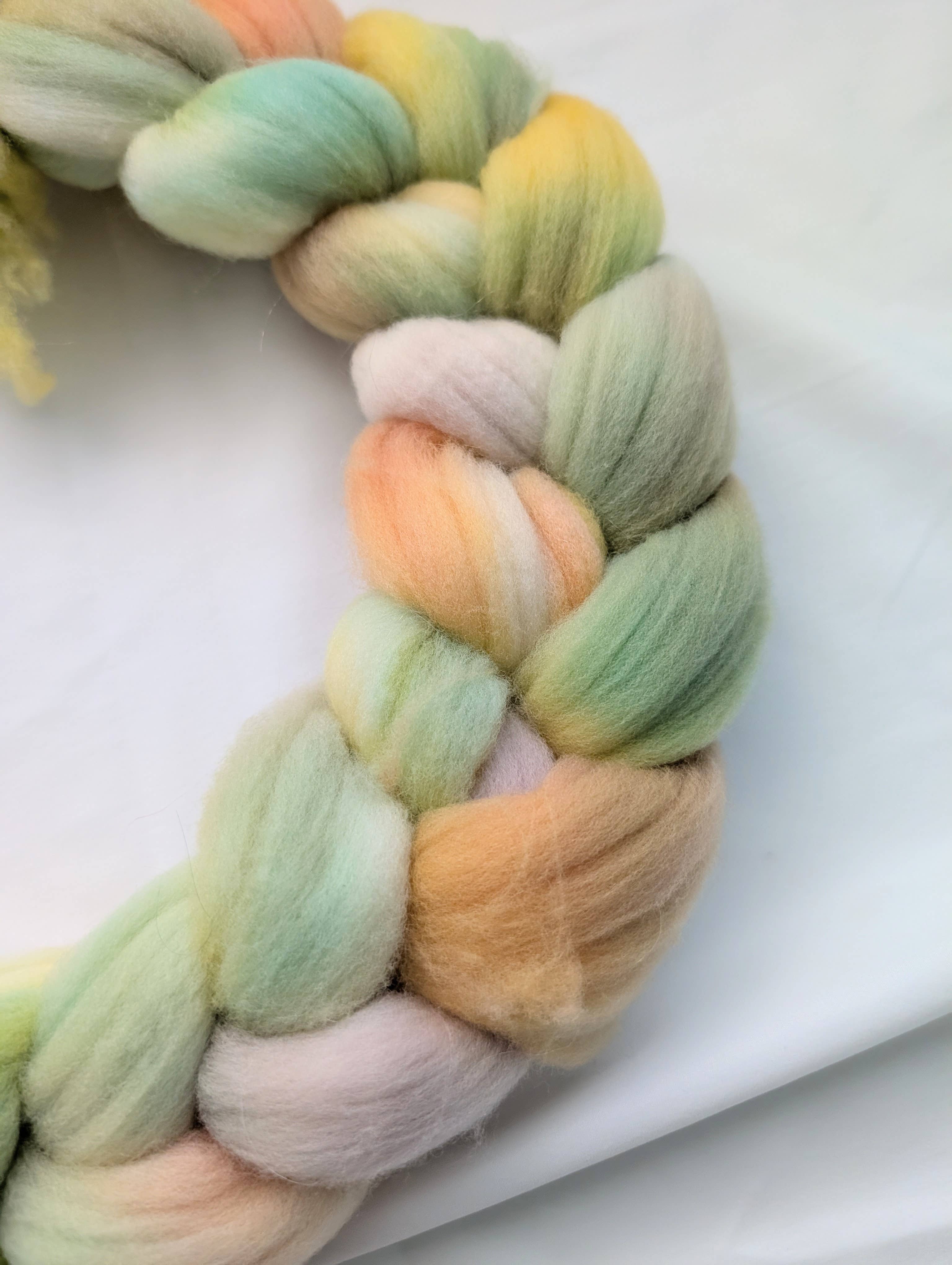 Ginger Needle, Kepler- Rambouillet Roving