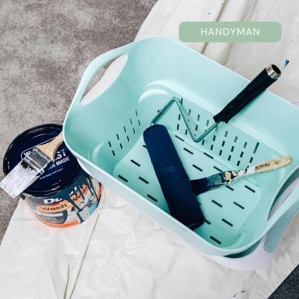 Strucket 19L Interlocking Strainer Bucket | Soak, Strain & Drain Hands-Free