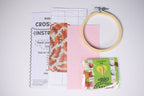 Cinnamon Roll Cross Stitch kit - DIY Craft Kit for Beginners