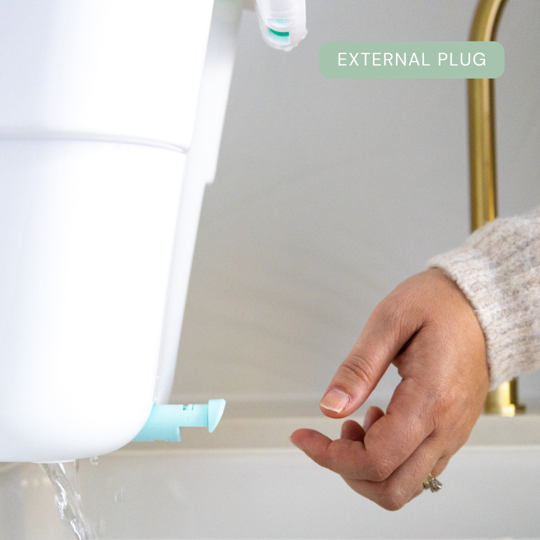 Strucket 19L Interlocking Strainer Bucket | Soak, Strain & Drain Hands-Free