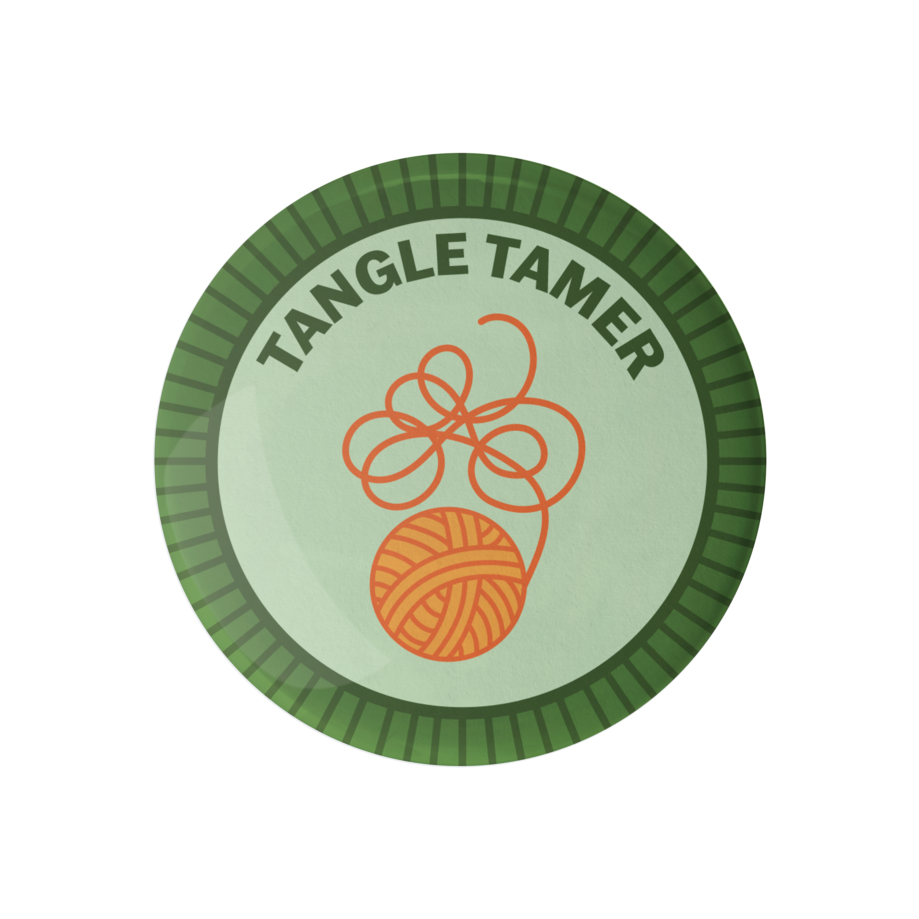 Tangle Tamer Knitting Merit Badge