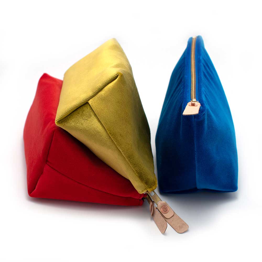 Velvet Project Clutch Cherry Red | General Knot & Co