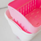 Strucket 4.5L Mini Strainer Bucket with Lid - 8 Pack Assorted (3 Aqua + 3 Gray + 2 Sand)