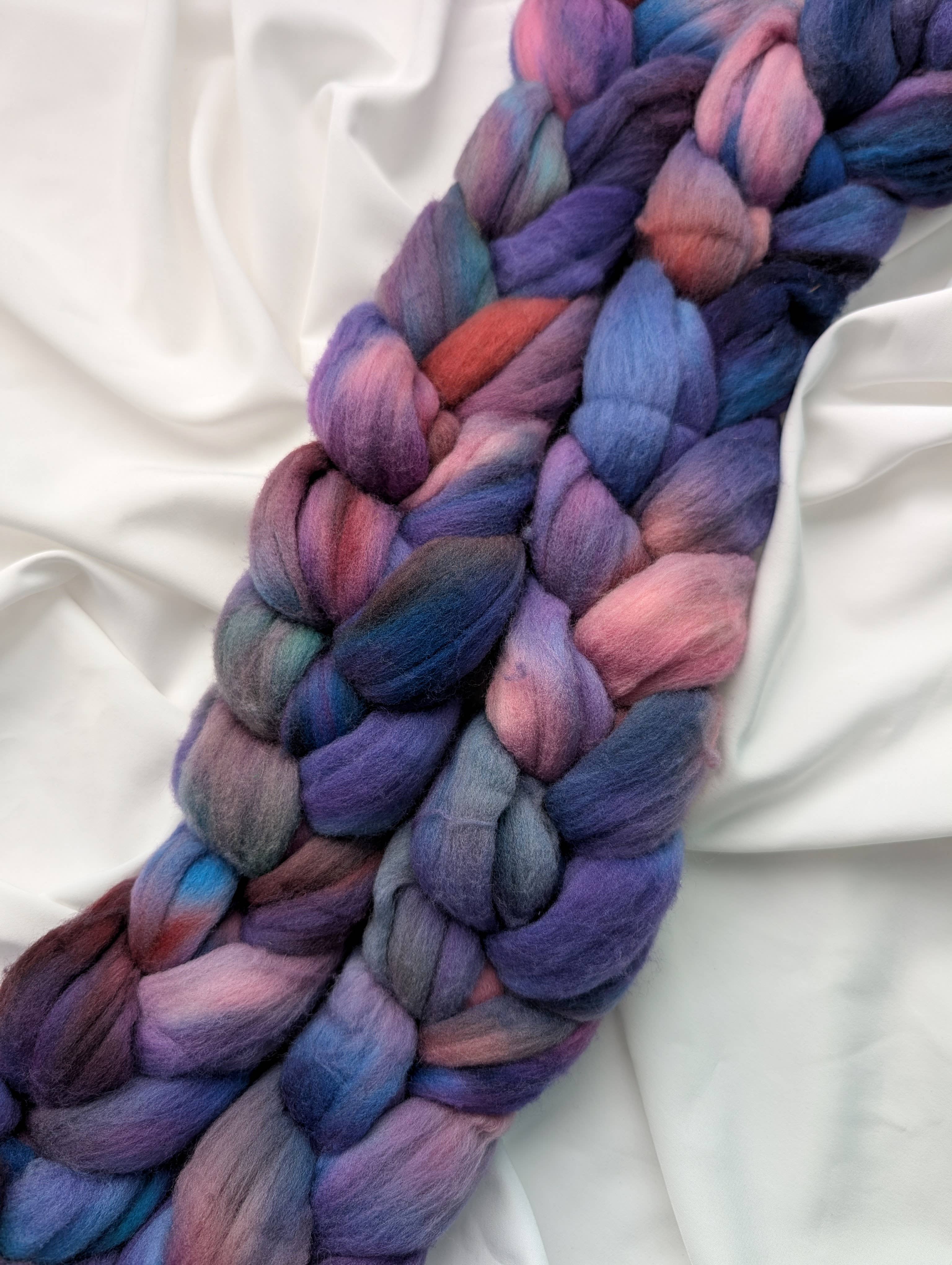 The Ginger Needle - Webb, Rambouillet Roving