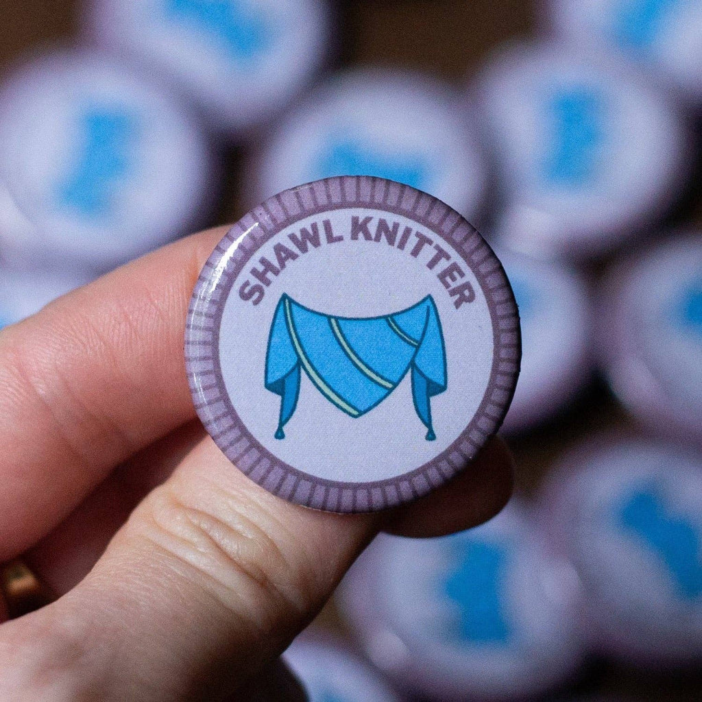 Shawl Knitter Merit Badge