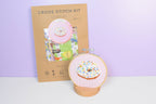 Donut Cross Stitch kit - DIY Craft Kit for Beginners