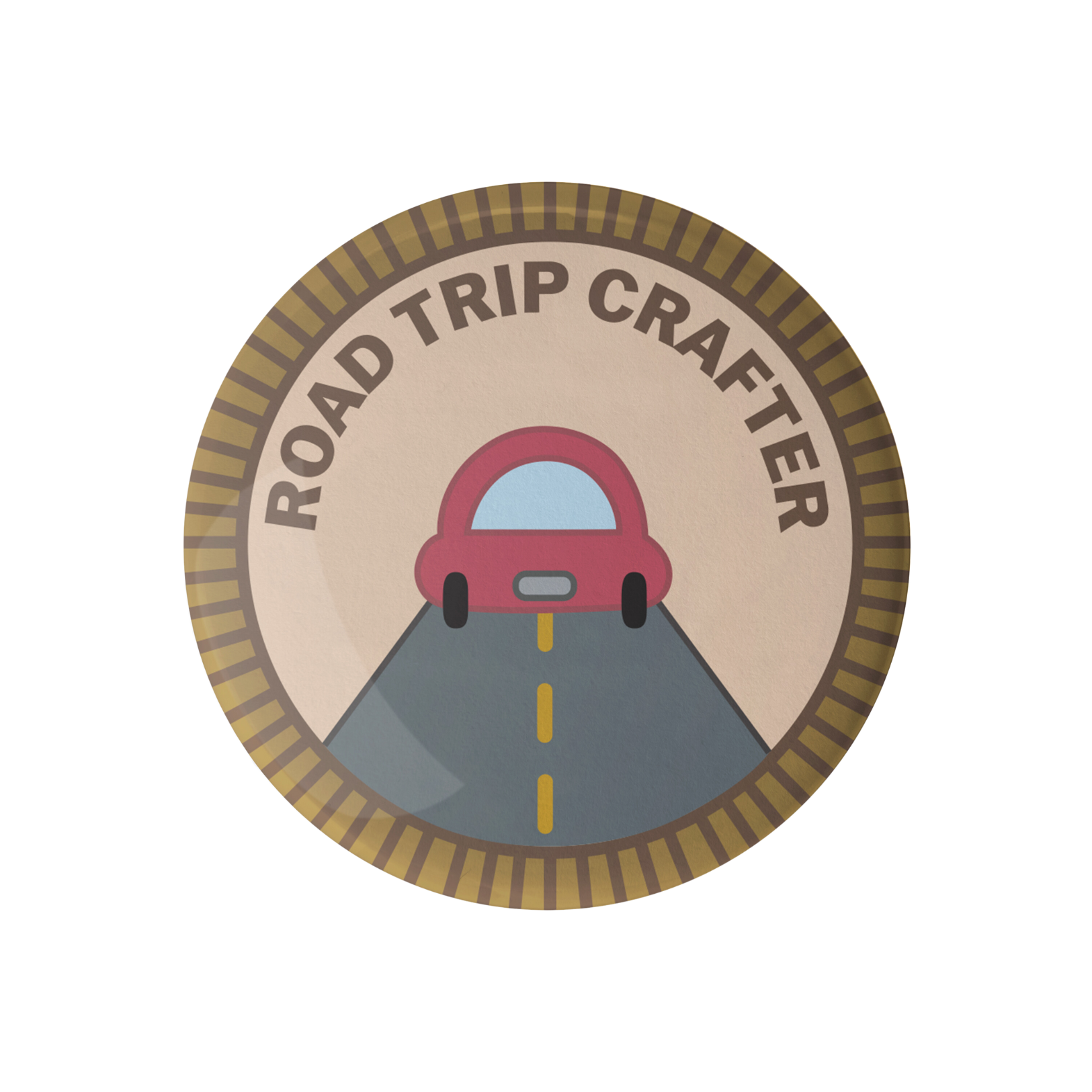 Road Trip Crafter Merit Badge
