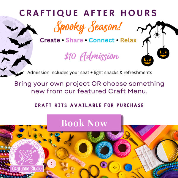 October Craftique After Hours - Pick your Craft (October 2 | 5:30-7:30)