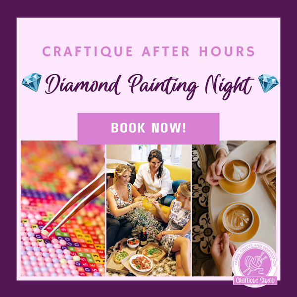 Craftique After Hours: Diamond Painting Night | Friday Aug 7 from 5:30pm-8pm