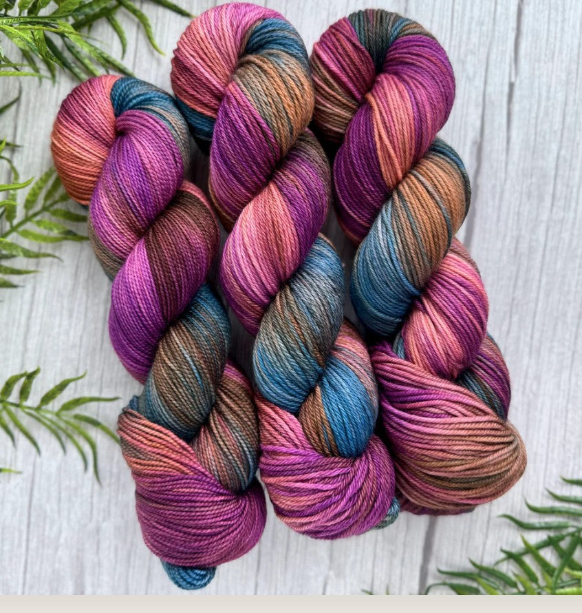 Fall Foraging Fingering Yarn- Nerdy Knits