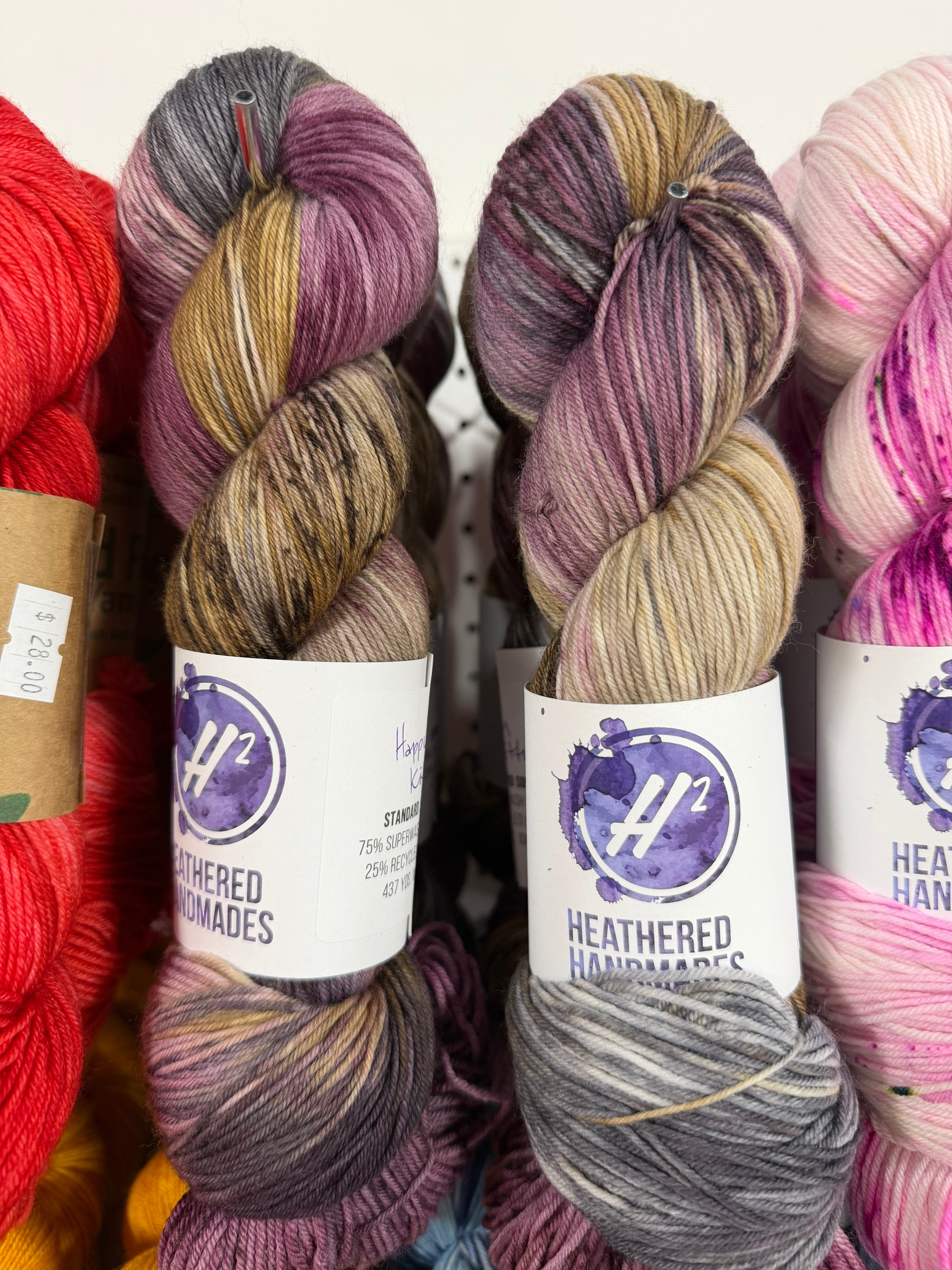 Heathered Handmades Hand Dyed Standard Sock