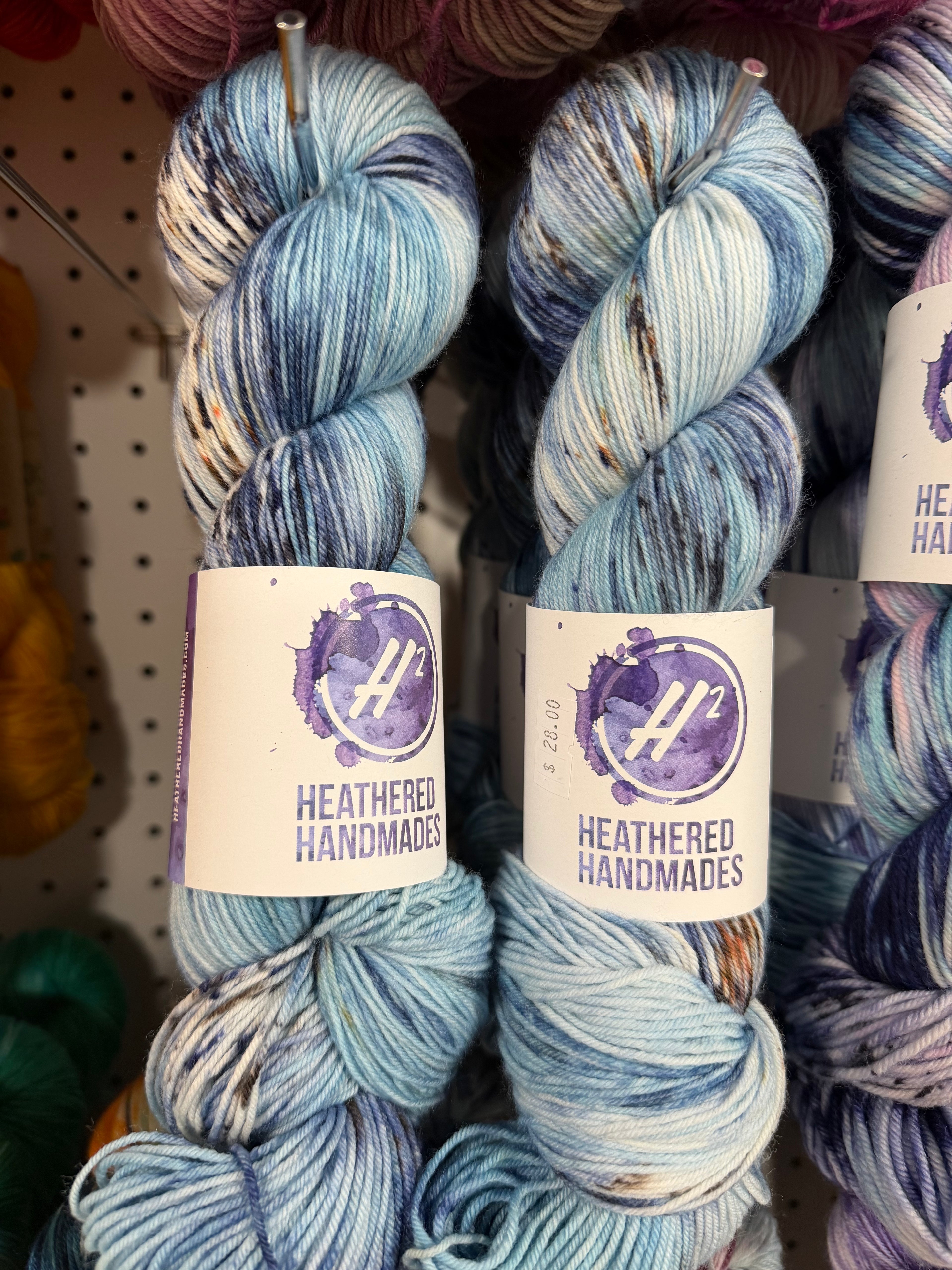 Heathered Handmades Hand Dyed Standard Sock