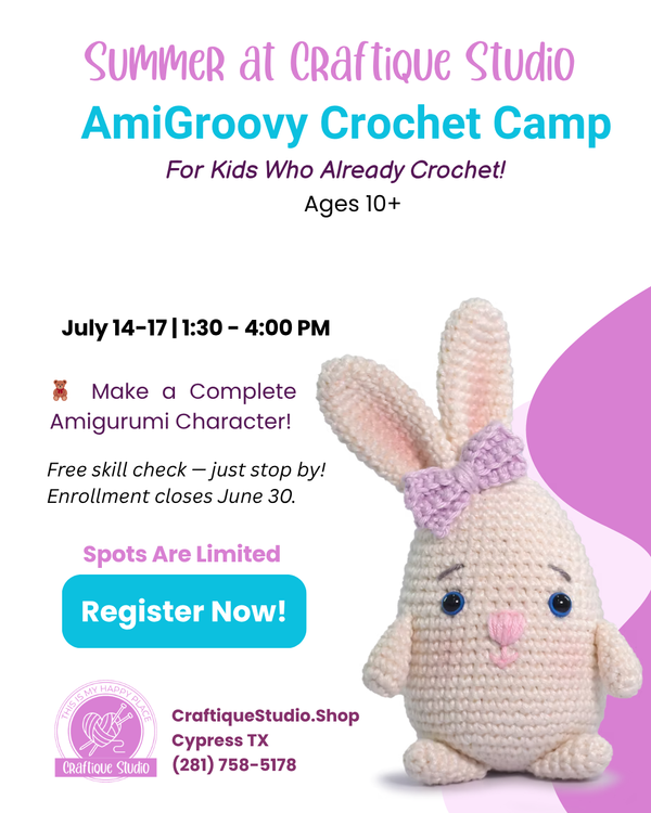 AmiGroovy Summer Camp – For Crocheters