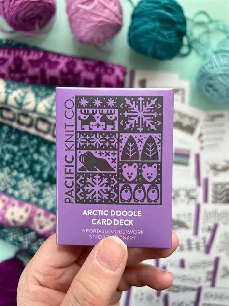 Doodle Card Decks from Pacific Knit Co