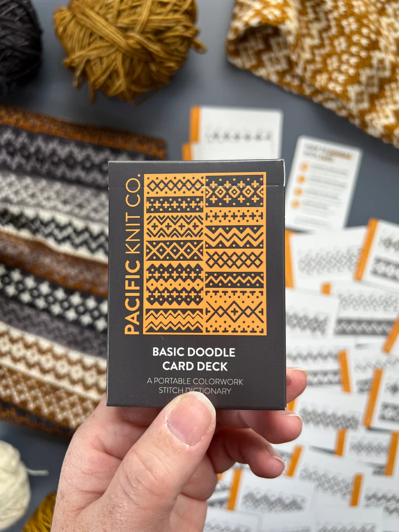 Doodle Card Decks from Pacific Knit Co