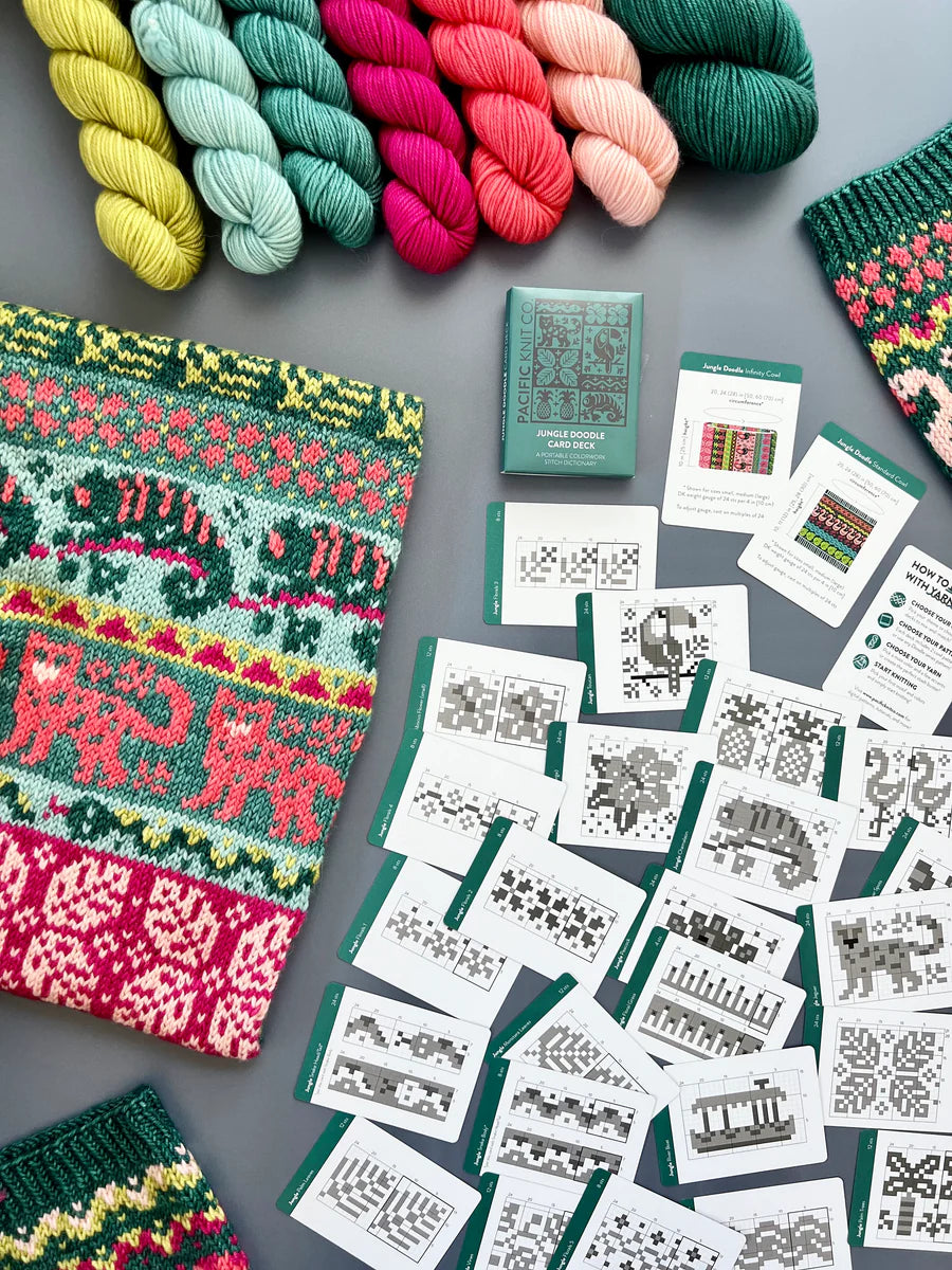 Doodle Card Decks from Pacific Knit Co