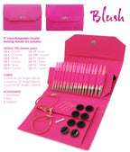Lykkee Make me Happy Blush Long Interchangable Needle Set - Denim Effect