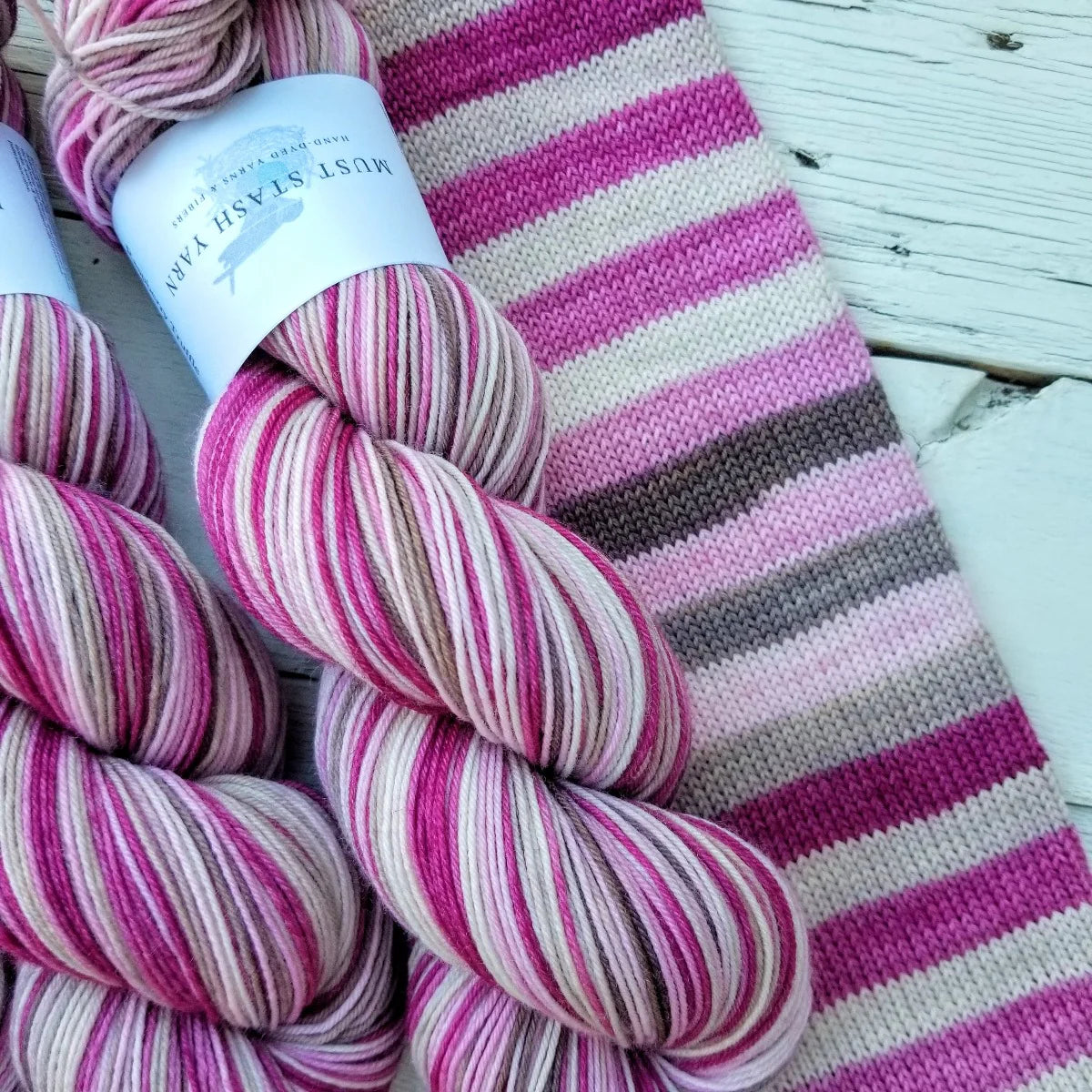 Must Stash Self Striping Perfect Sock Yarn