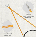 Knit Pro Zing Fixes Circular Needles 32"