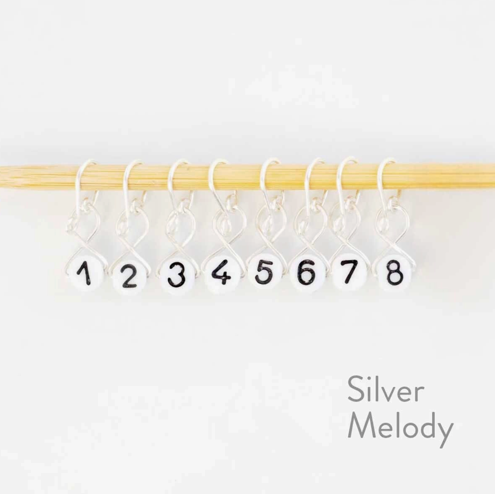 Twice Sheared Sheep Number Stitch Markers