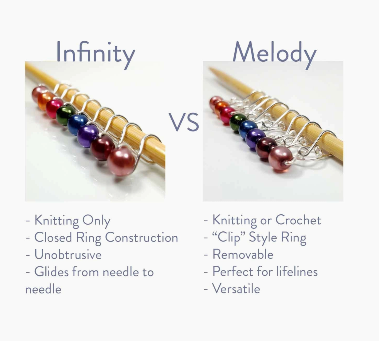 Twice Sheared Sheep Number Stitch Markers