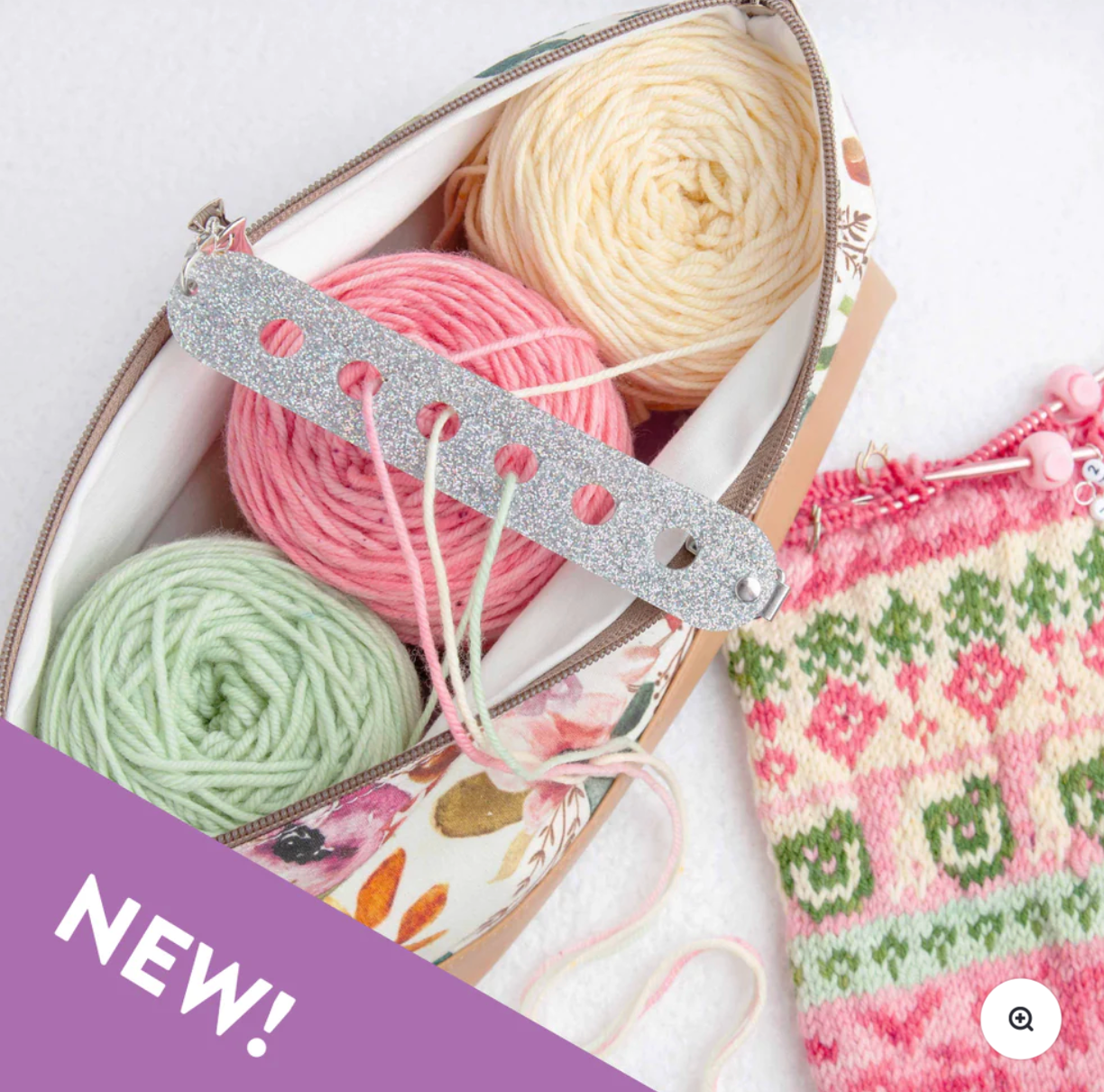Yarn Gator - Universal Colorwork Yarn Divider by Twice Sheared Sheep