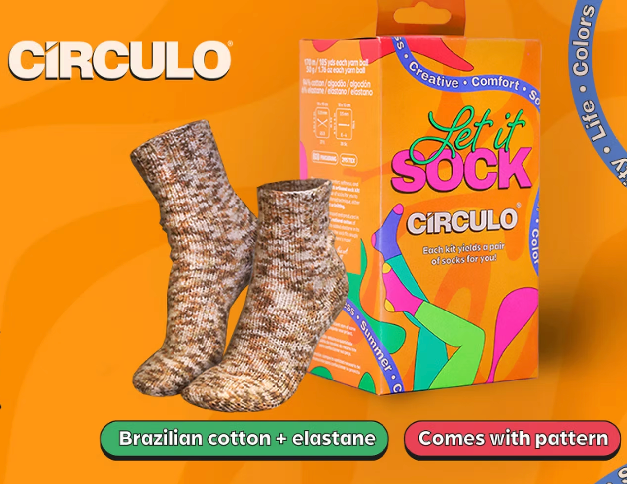 Let It Sock! Yarn Kit