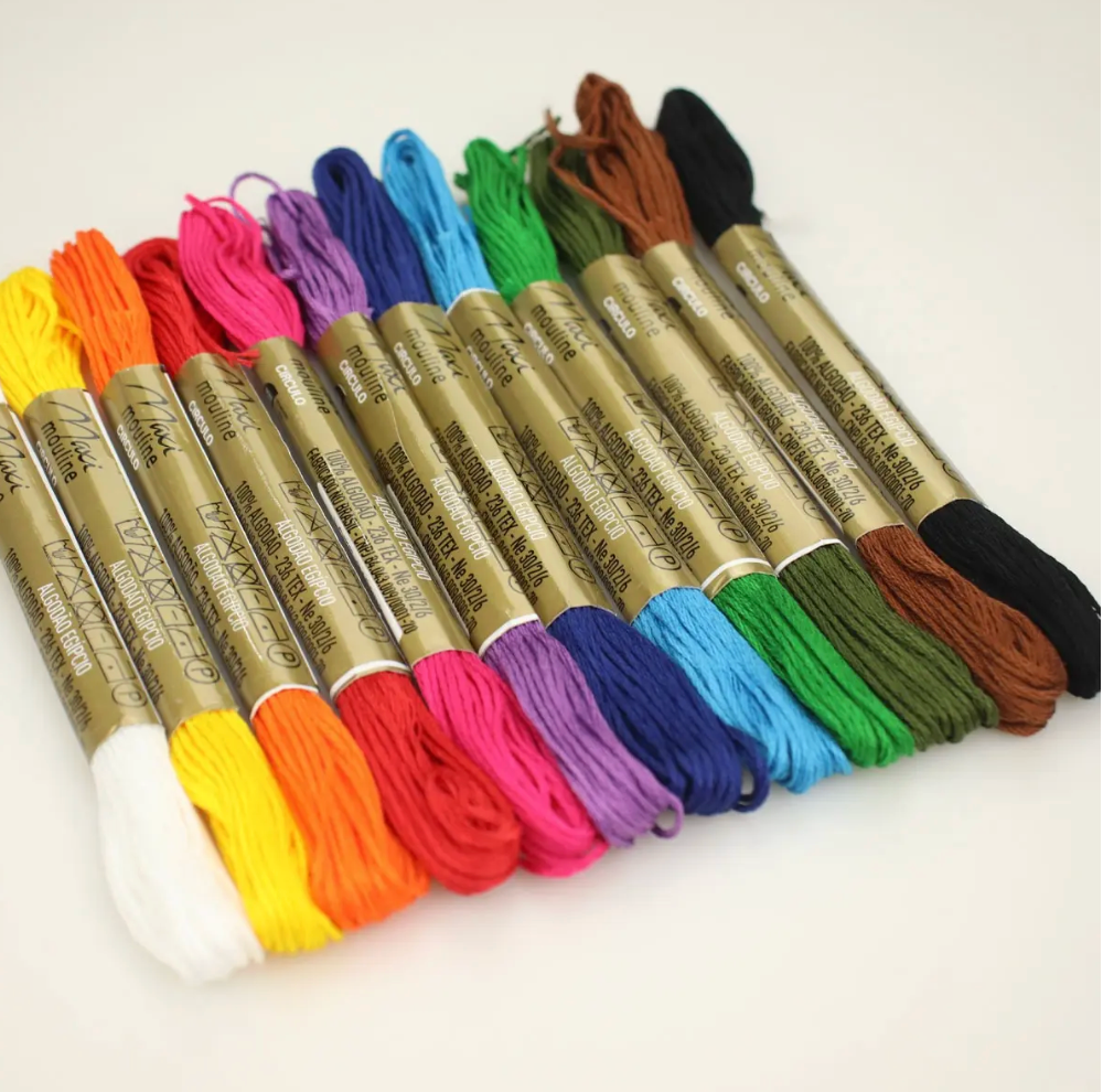 Max Mouline Embroidery Floss by Circulo – Colors 872–994
