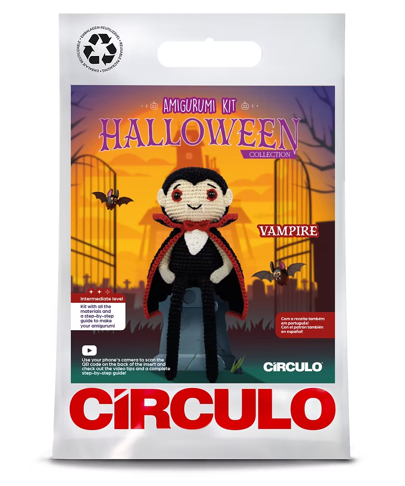 Amigurumi Kit Halloween 2026 - Vampire