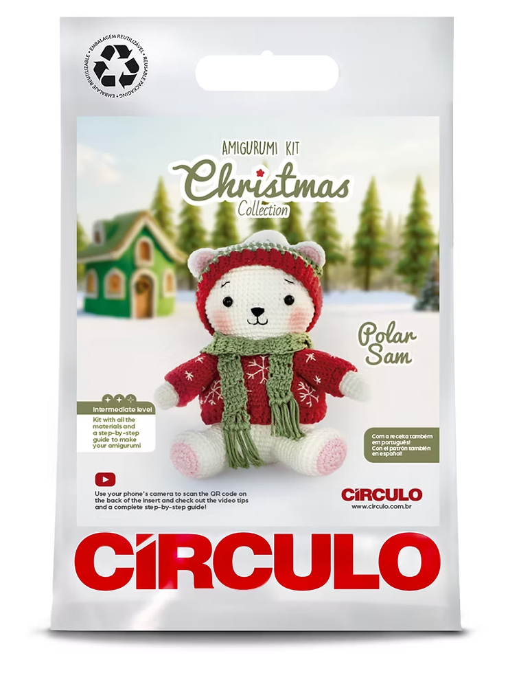 Amigurumi Kit Christmas 2026 - Polar Sam