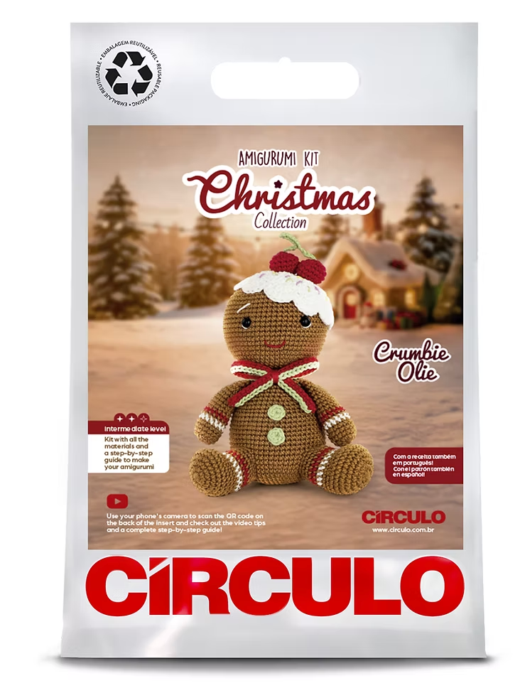 Amigurumi Kit Christmas 2026 - Crumbie Olie