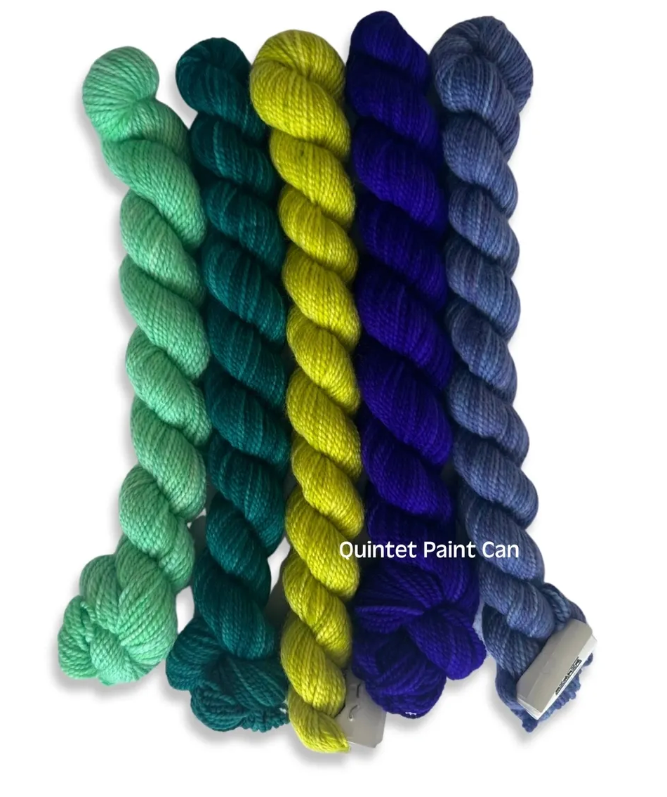 Quintet Shawlette Paint Can Kit by Koigu