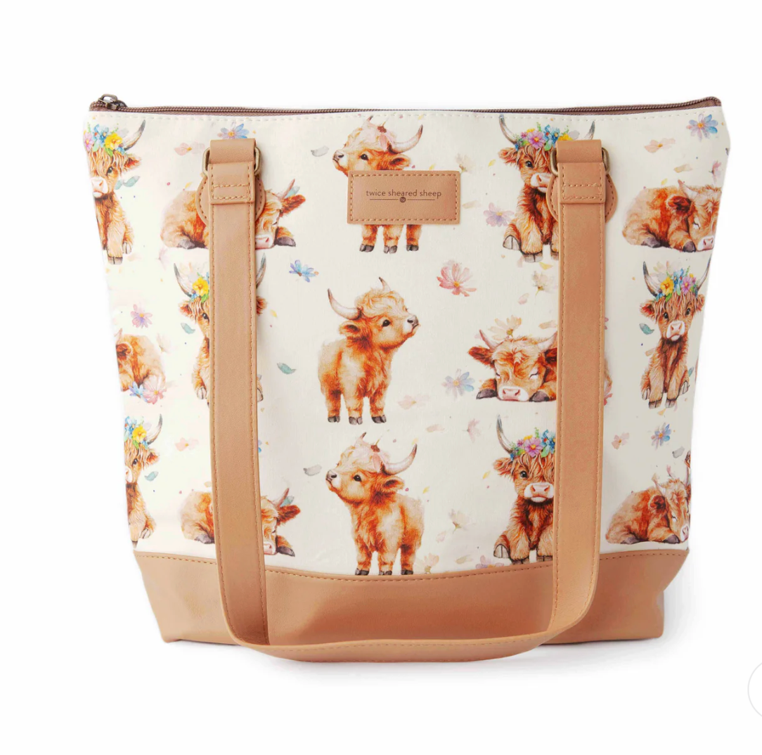 Mega Trinity Bag – Large Zippered Knitting Project Bag by Twice Sheared Sheep