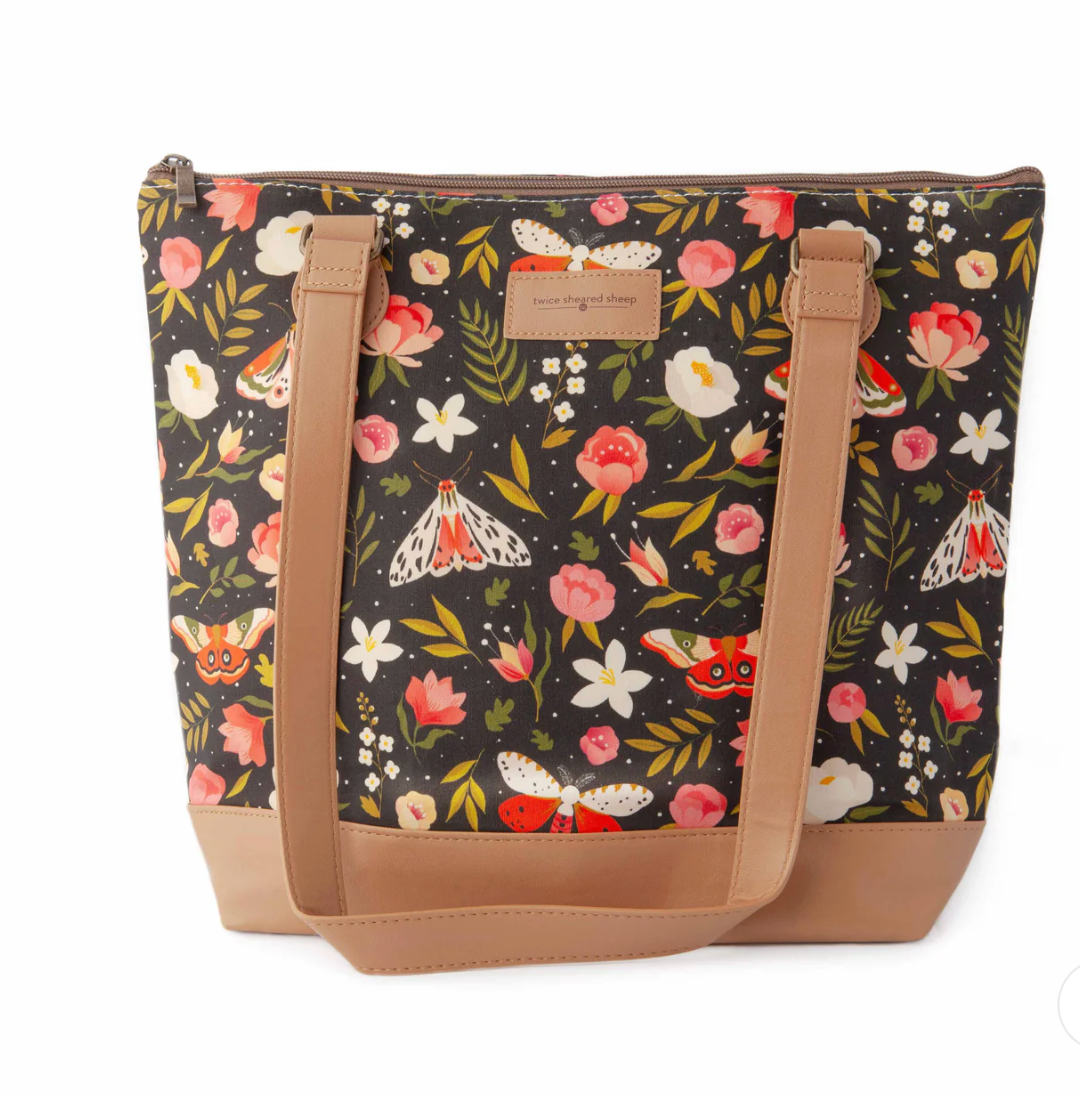 Mega Trinity Bag – Large Zippered Knitting Project Bag by Twice Sheared Sheep