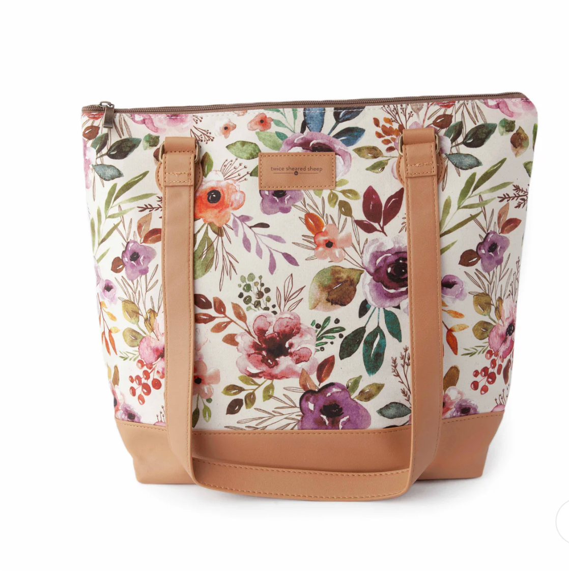 Mega Trinity Bag – Large Zippered Knitting Project Bag by Twice Sheared Sheep