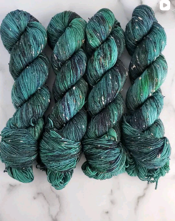 Heathered Handmades Hand Dyed Standard Sock