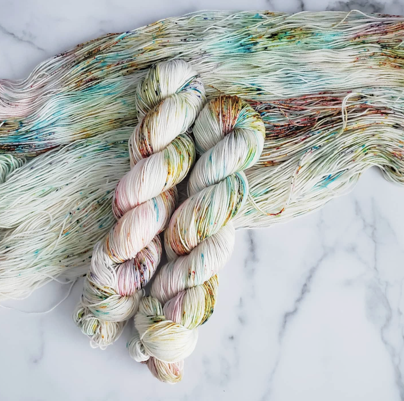 Heathered Handmades Hand Dyed Standard Sock