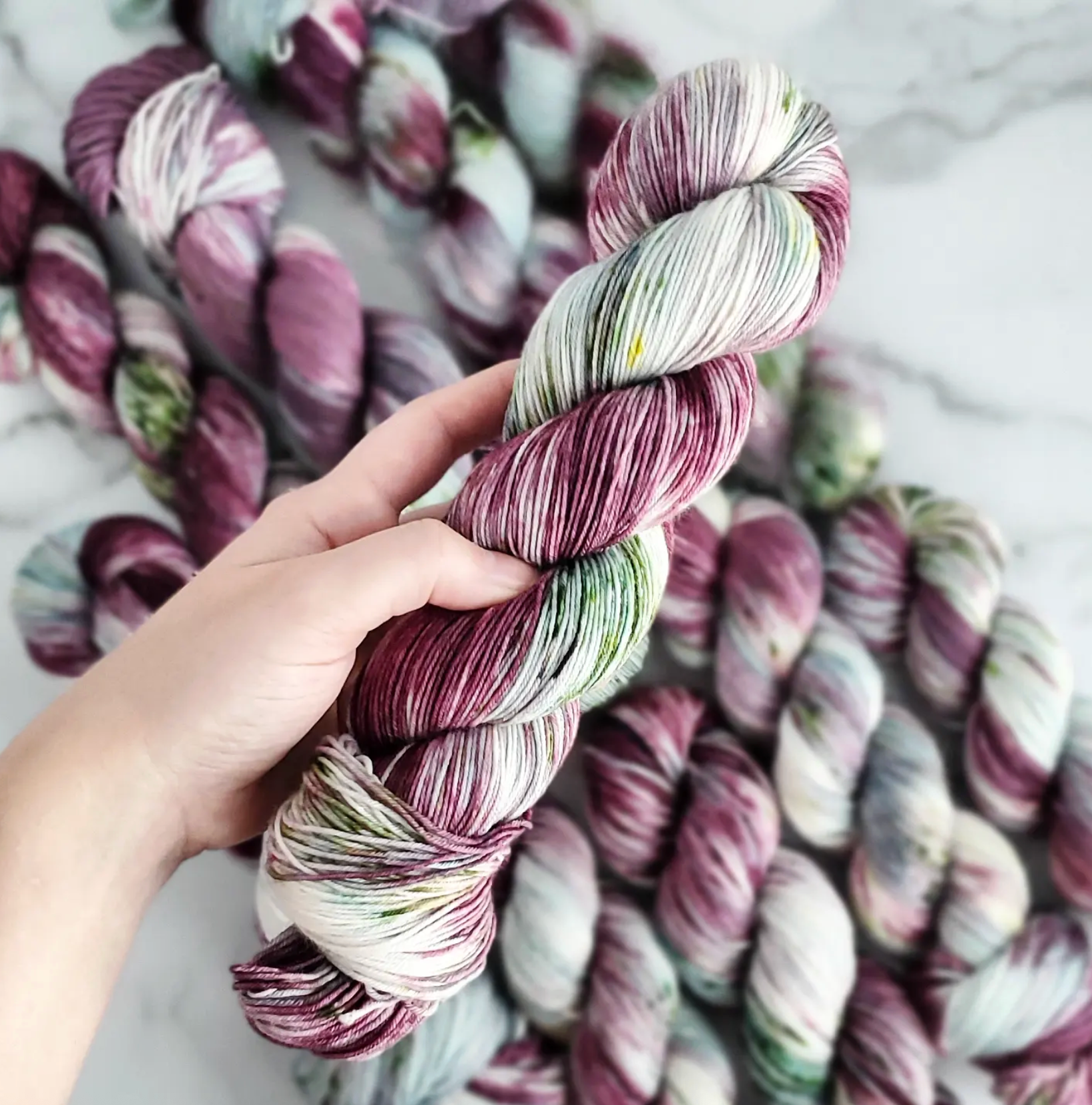 Heathered Handmades Hand Dyed Standard Sock