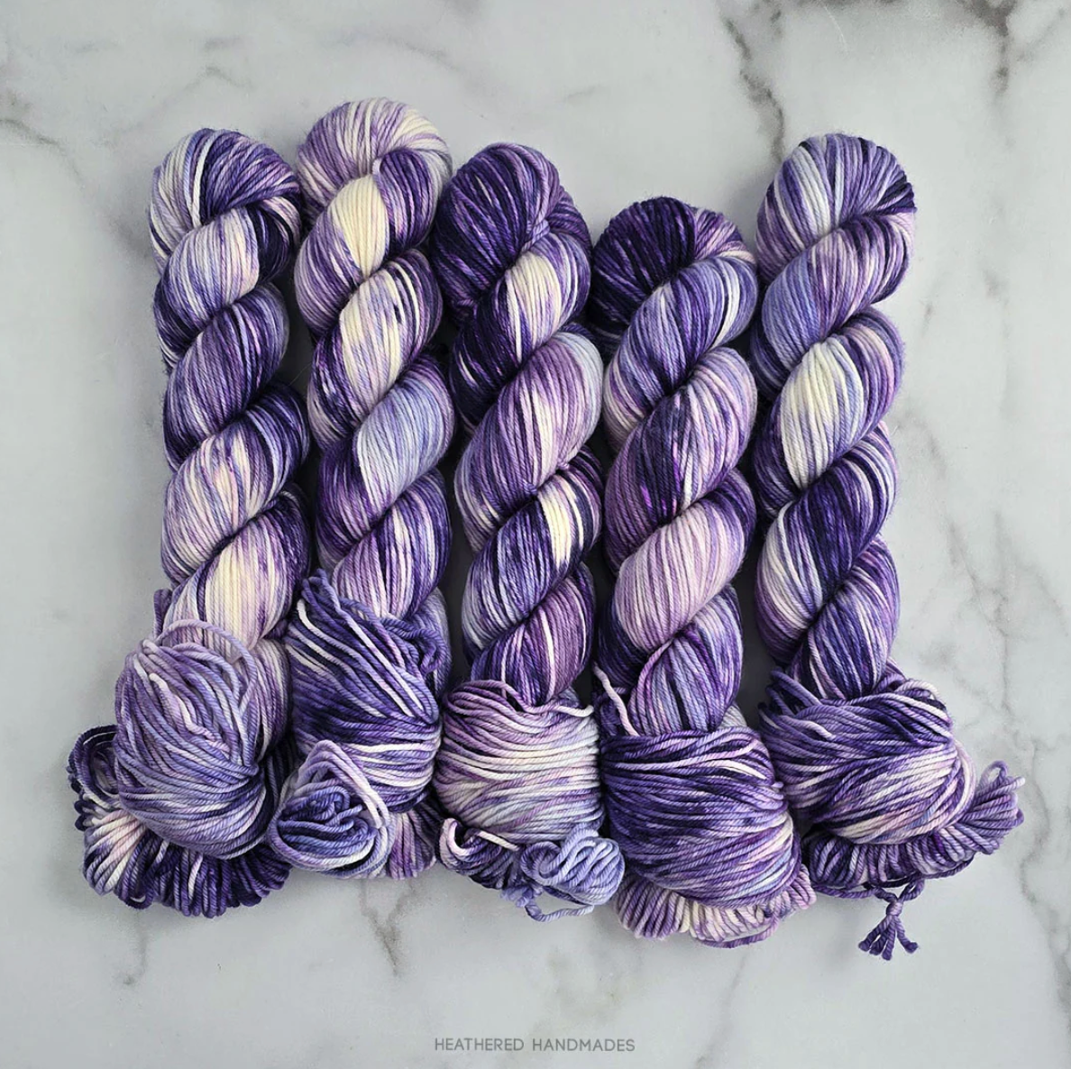 Heathered Handmades Hand Dyed Standard Sock