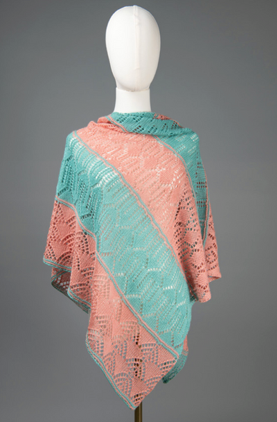 LYS Day 2026 Knit Shawl by Shannon Dunbabin